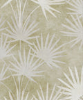 Oriental Palm Wallpaper, Chartreuse