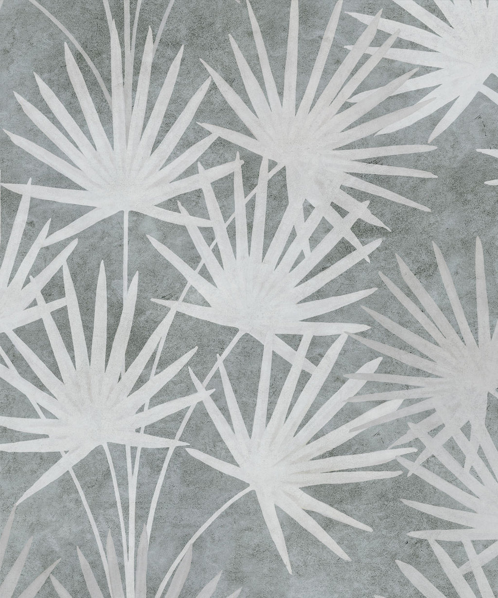 Oriental Palm Wallpaper, Stone