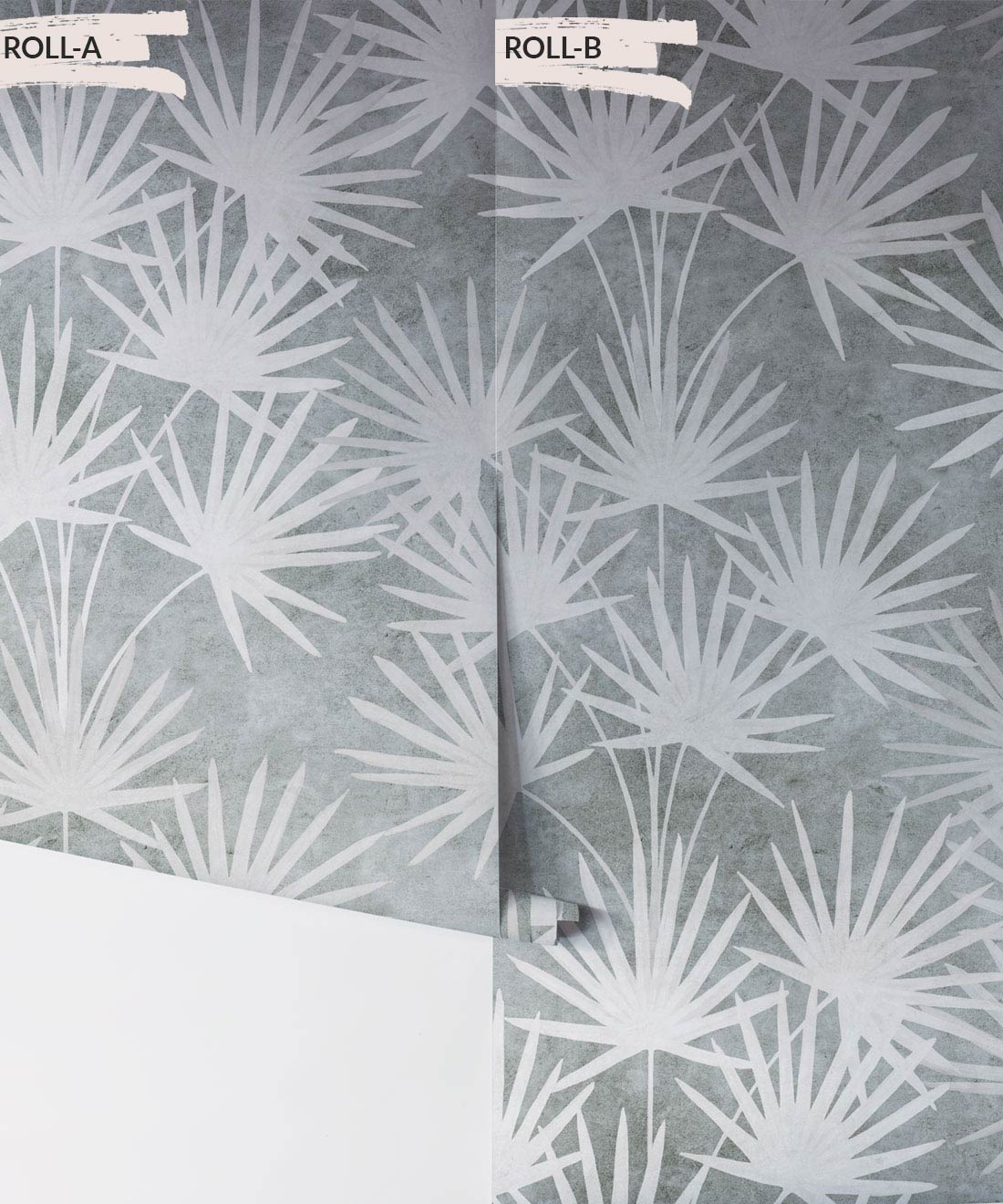 Oriental Palm Wallpaper, Stone