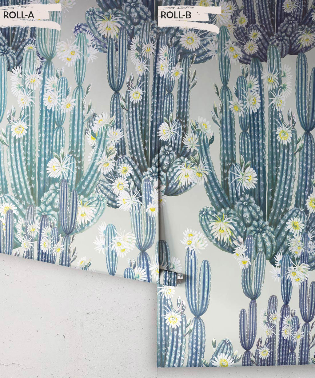 San Pedro Wallpaper, Blue