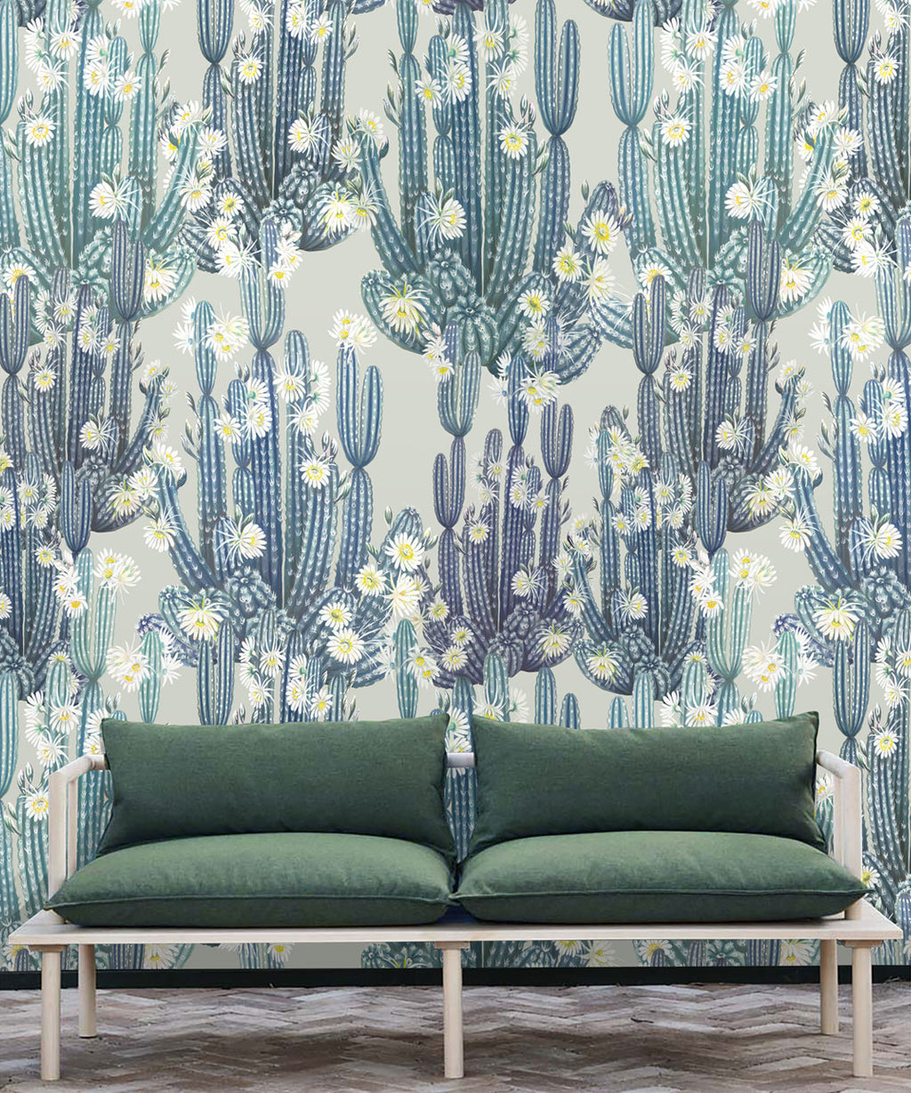 San Pedro Wallpaper, Blue