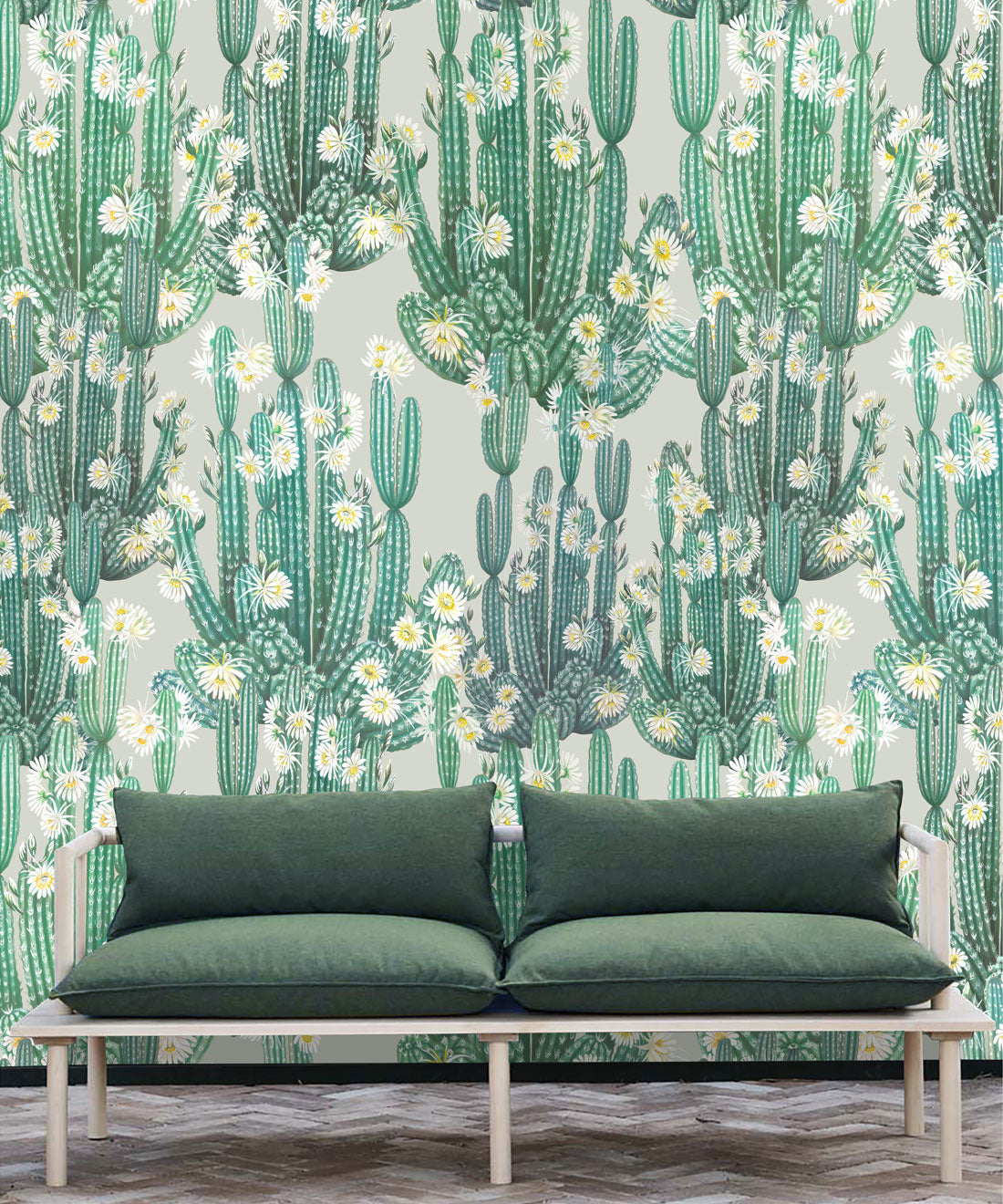 San Pedro Wallpaper, Green
