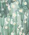 San Pedro Wallpaper, Green Aqua