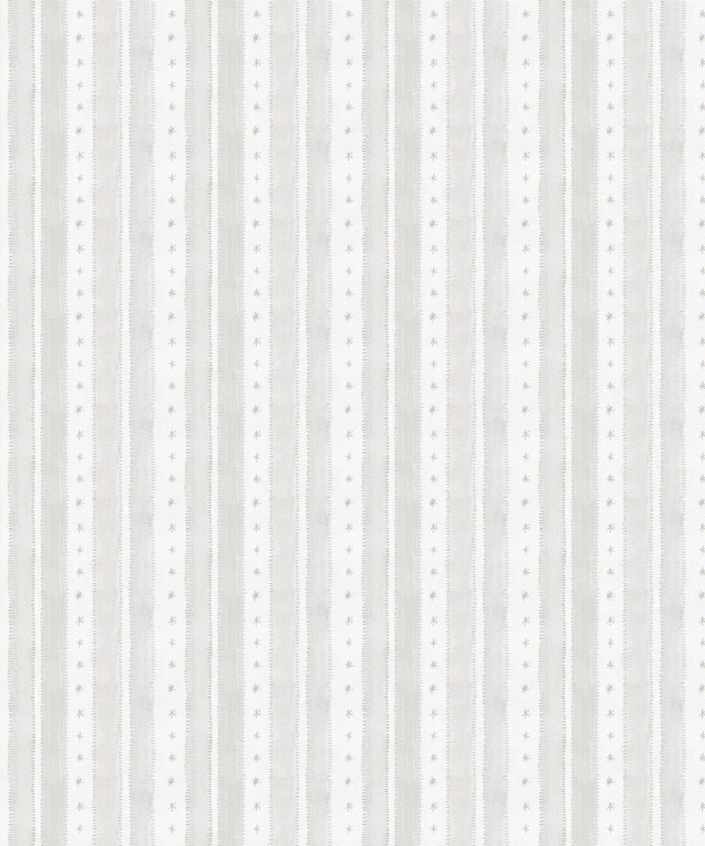 Star Stripe Wallpaper, Beige