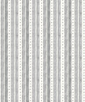Star Stripe Wallpaper, Charcoal