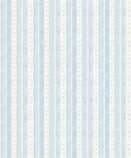 Star Stripe Wallpaper, Dusty Blue