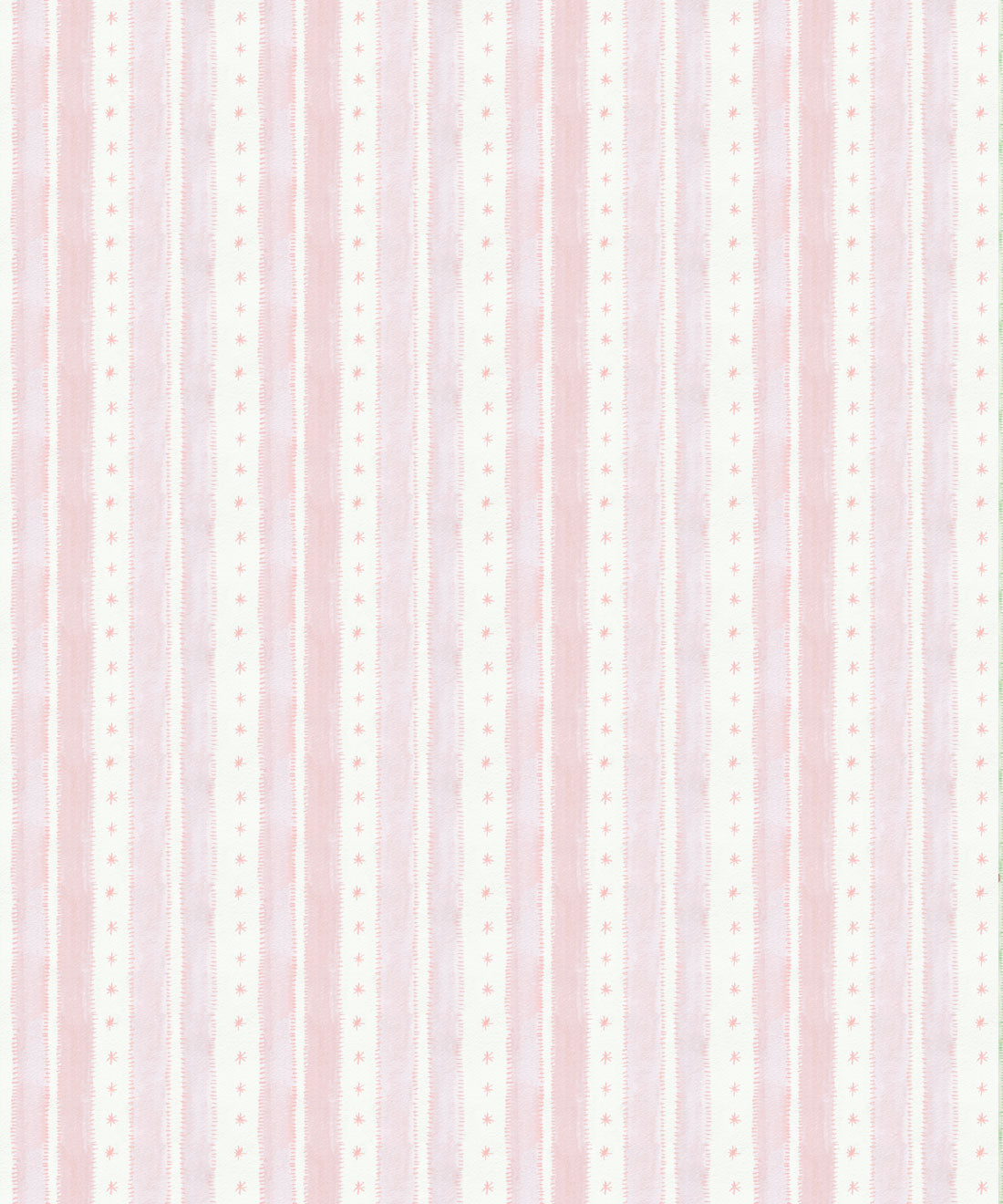 Star Stripe Wallpaper, Pink