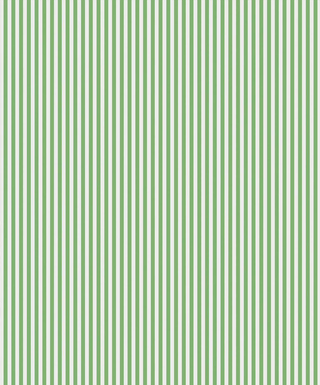 Candy Stripe Wallpaper, Green