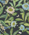 Sunny Garden Wallpaper, Charcoal