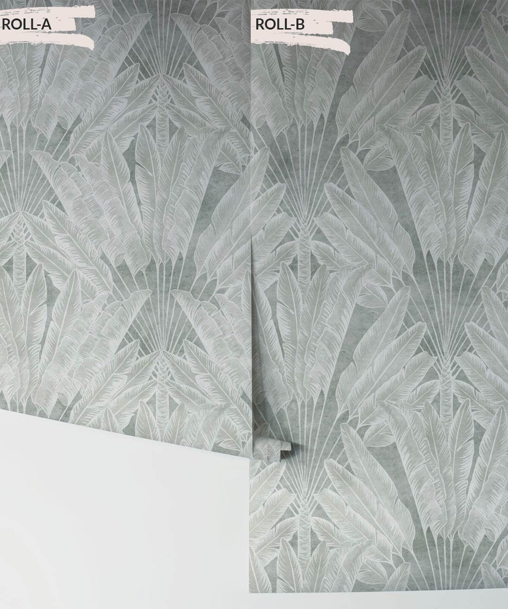 Travelers Palm Wallpaper, Stone