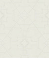 Trellis Wallpaper, Beige