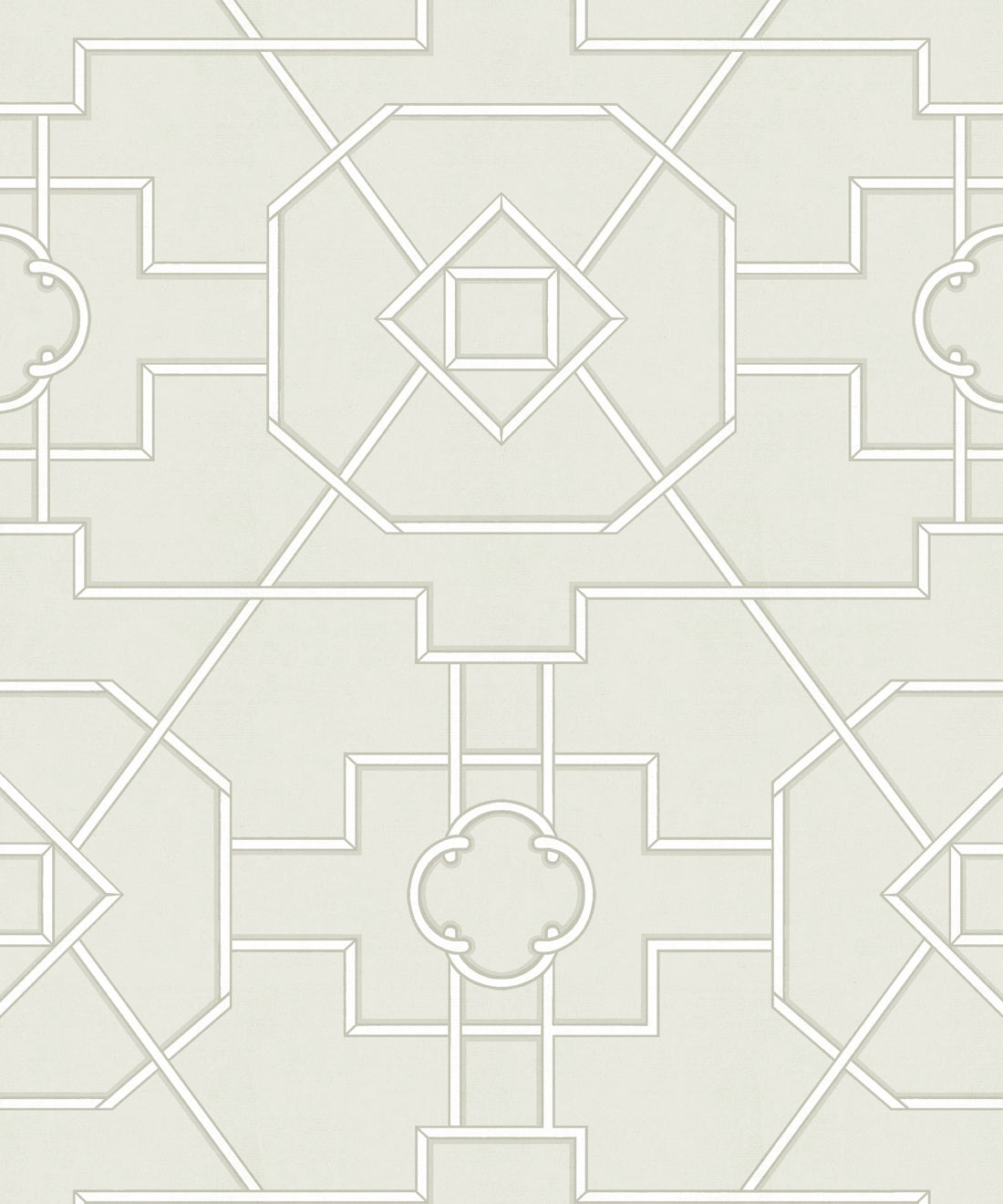 Trellis Wallpaper, Beige