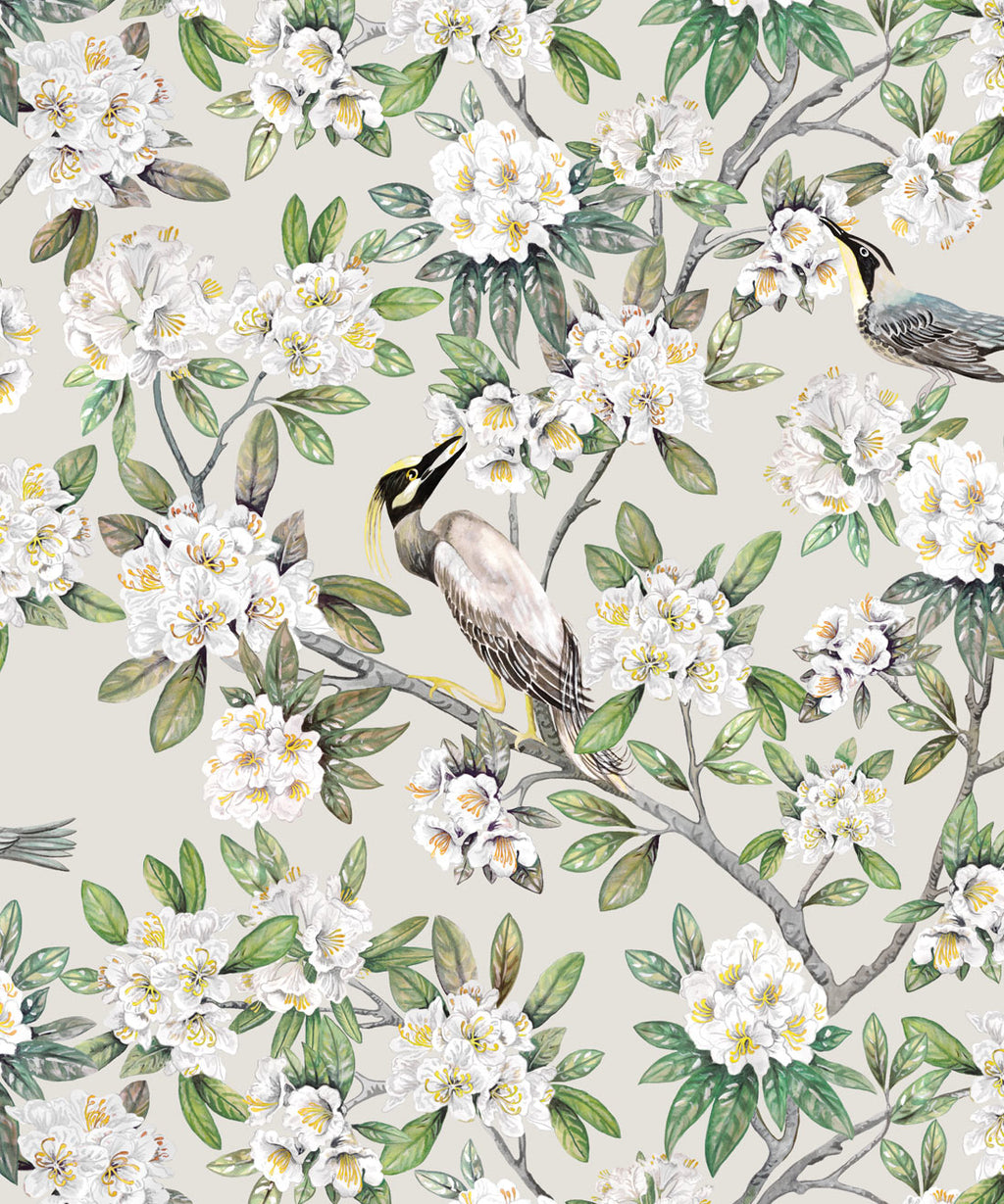 Victoria Wallpaper, Ivory