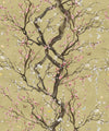 Plum Blossom Wallpaper, Gold