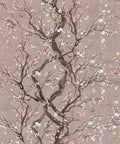 Plum Blossom Wallpaper, Lavender