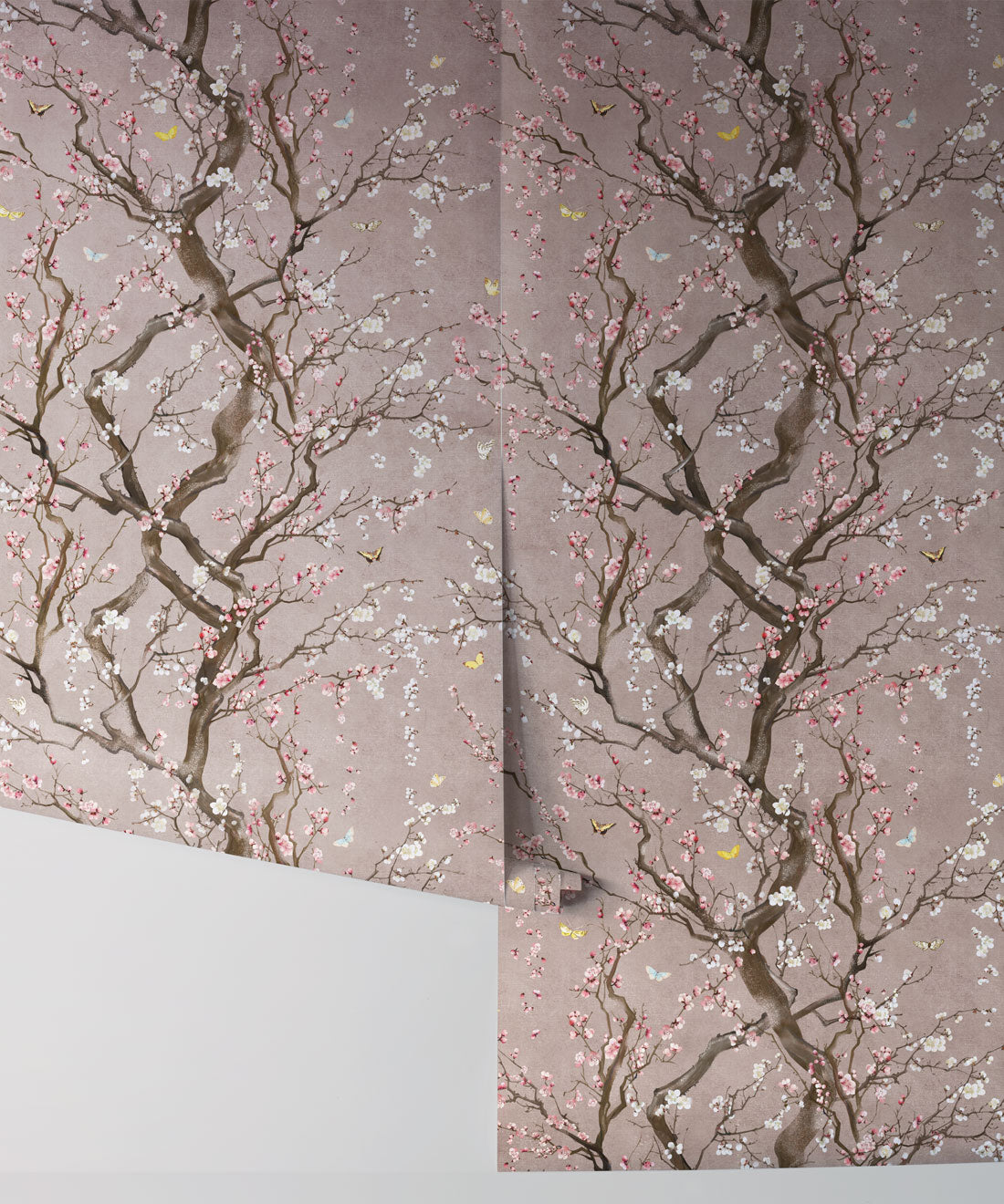 Plum Blossom Wallpaper, Lavender