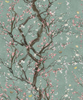 Plum Blossom Wallpaper, Peacock