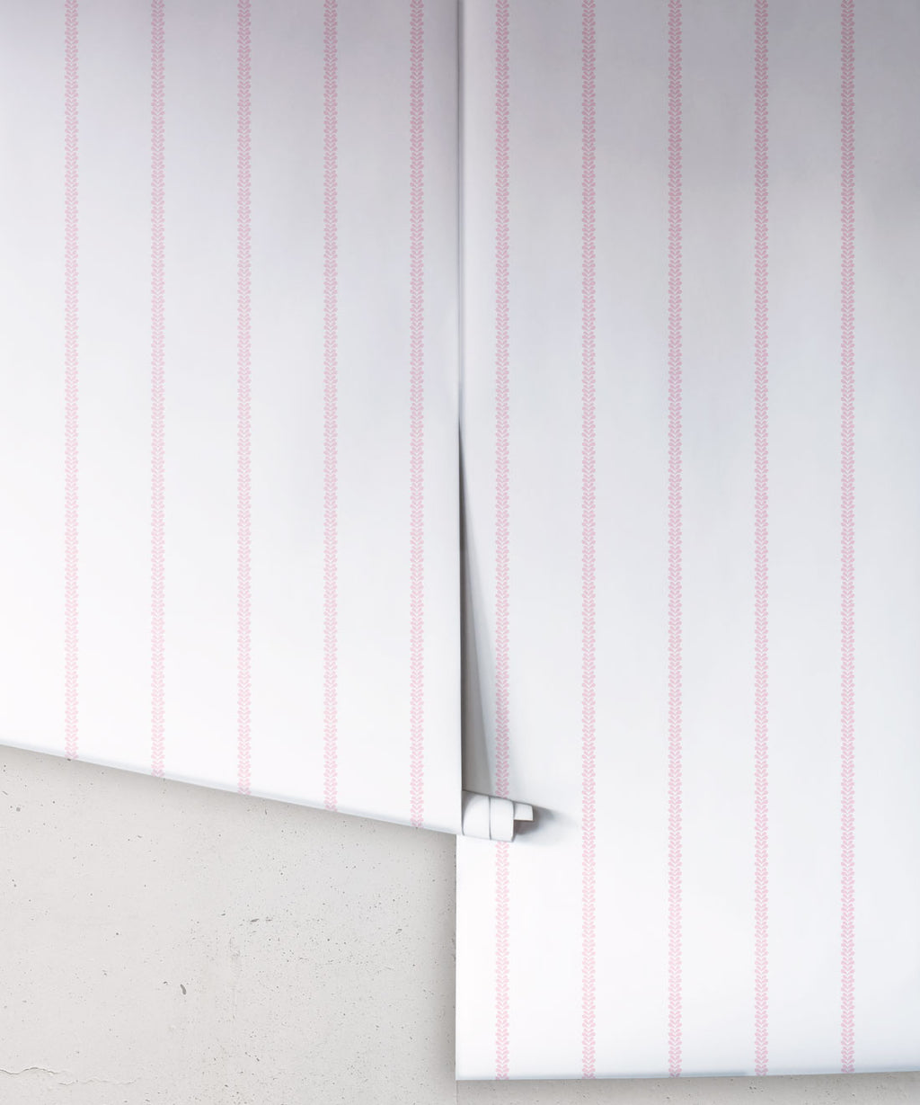 Chemin Wallpaper, Blush