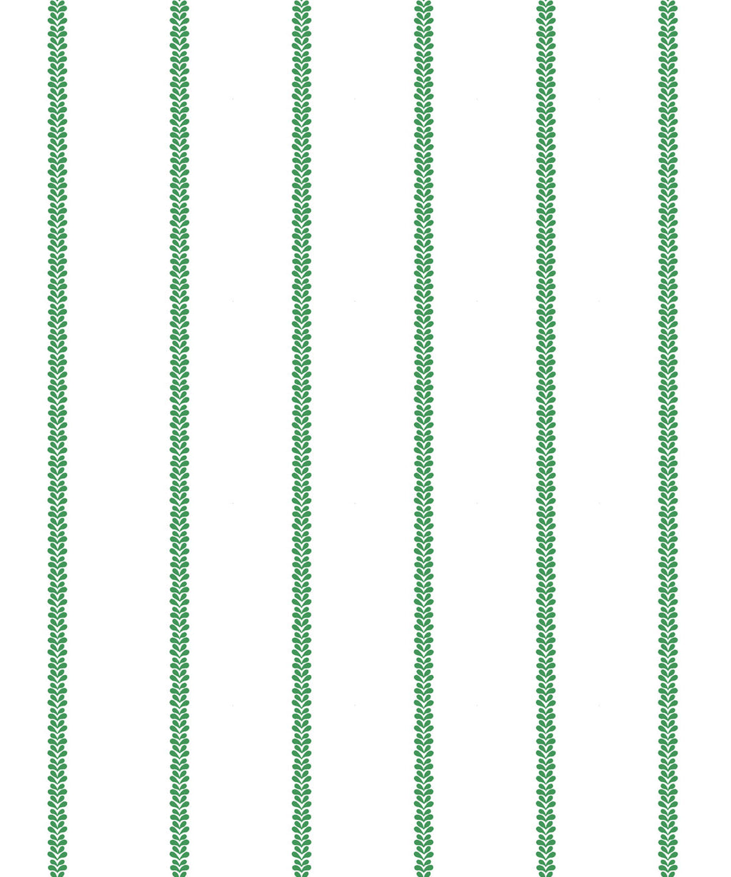 Chemin Wallpaper, Forest Green