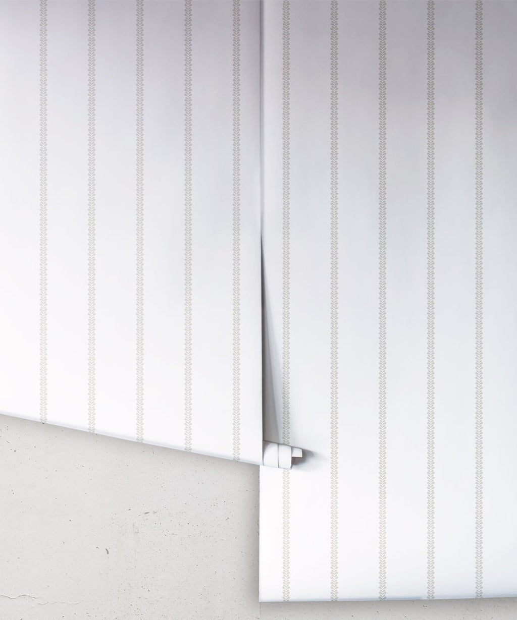 Chemin Wallpaper, Beige