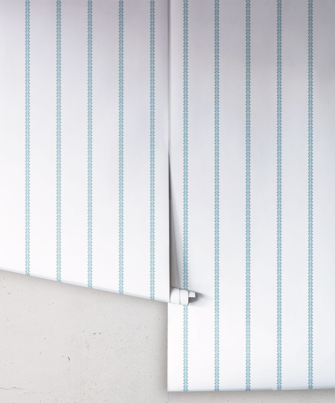 Chemin Wallpaper, Powder Blue