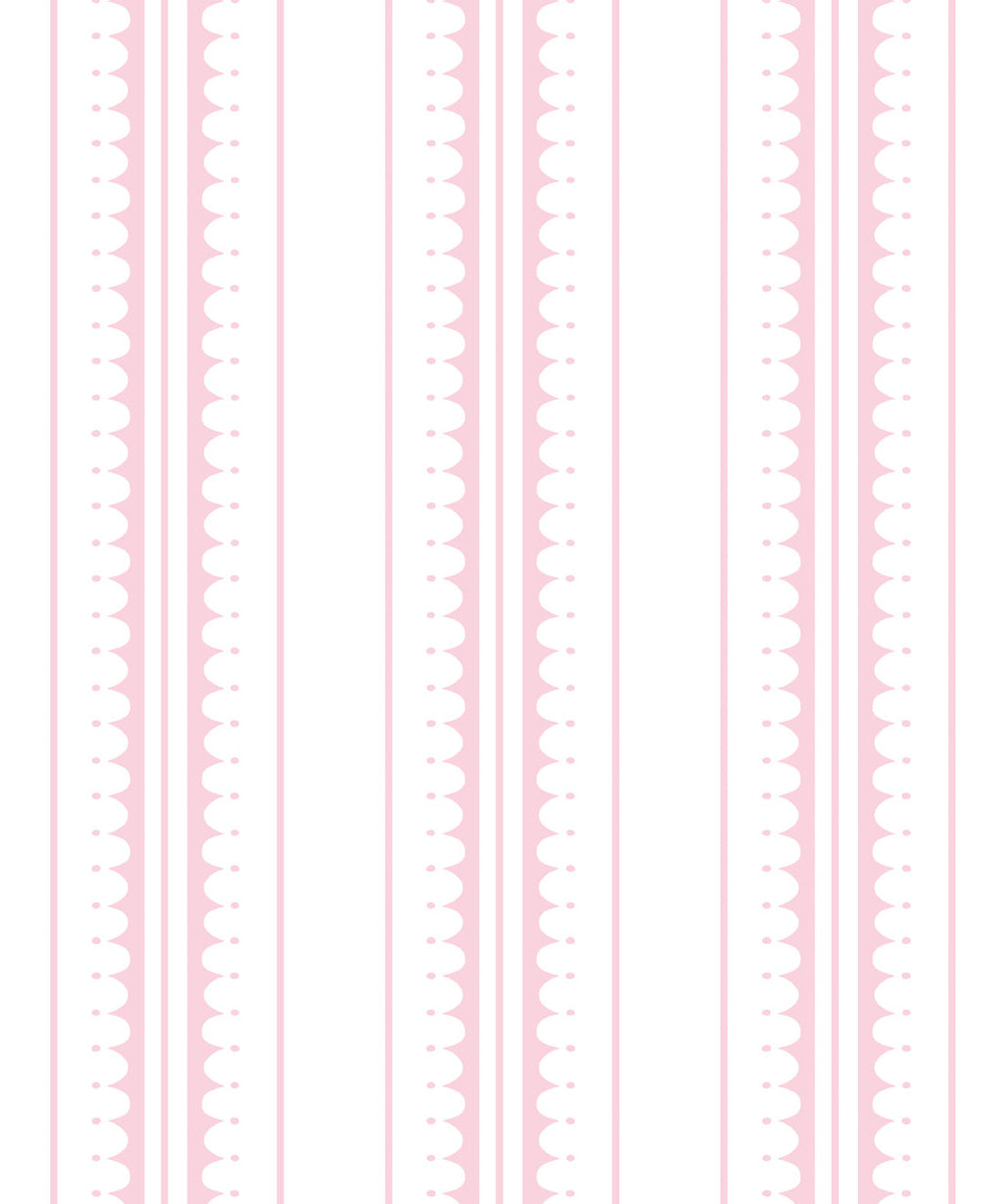 Coquille Wallpaper, Blush