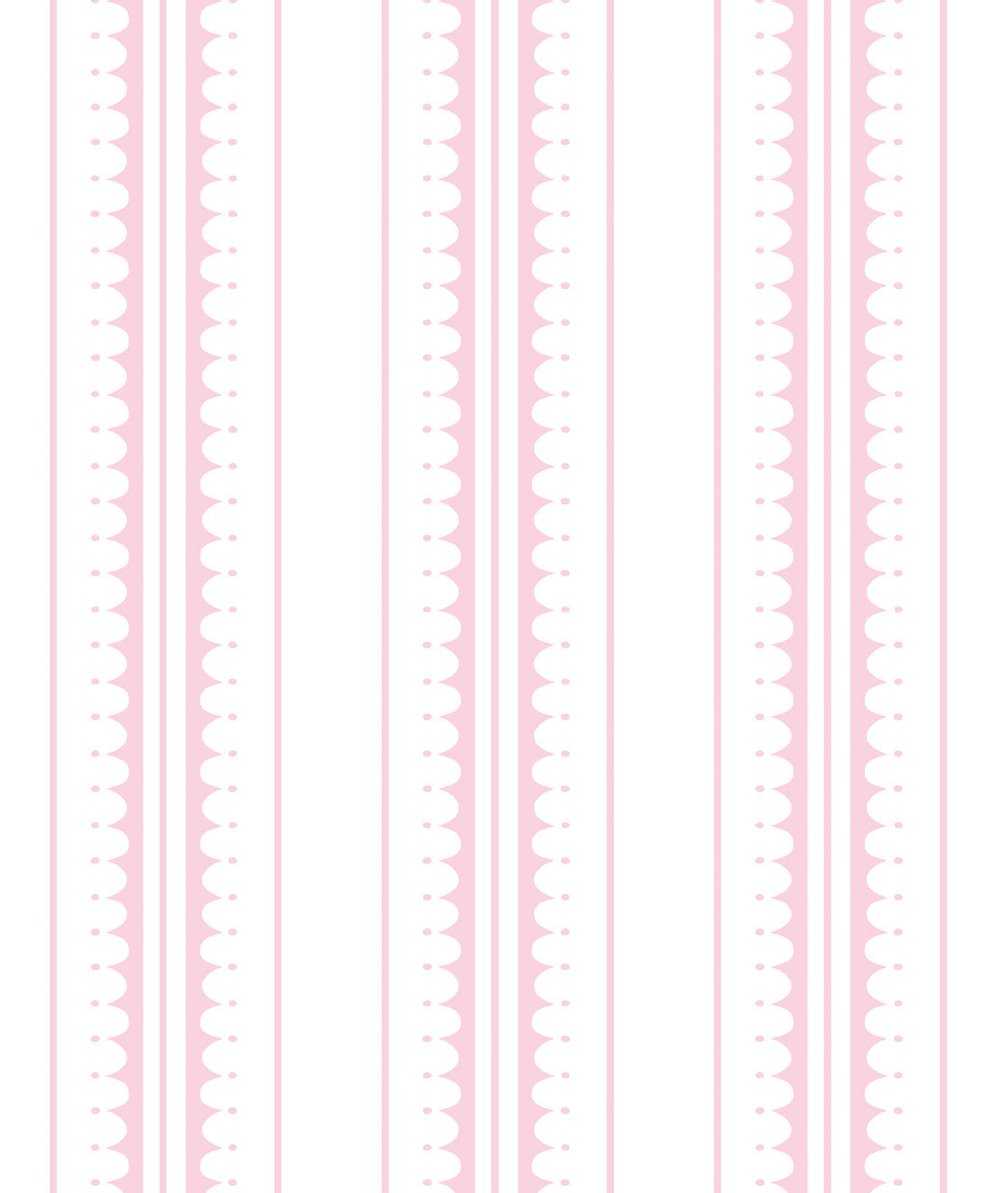 Coquille Wallpaper, Blush