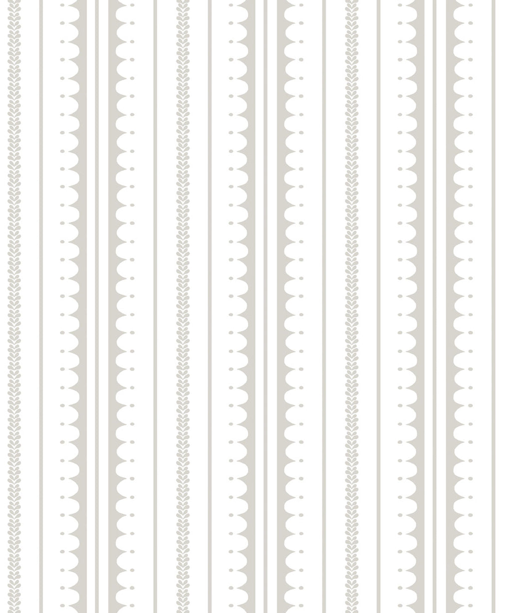 La Grand Coquille Wallpaper, Beige