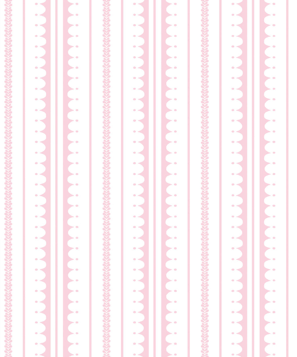 La Grand Coquille Wallpaper, Blush