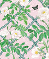 Treillage Wallpaper, Blush