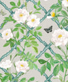 Treillage Wallpaper, Beige