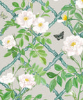 Treillage Wallpaper, Beige