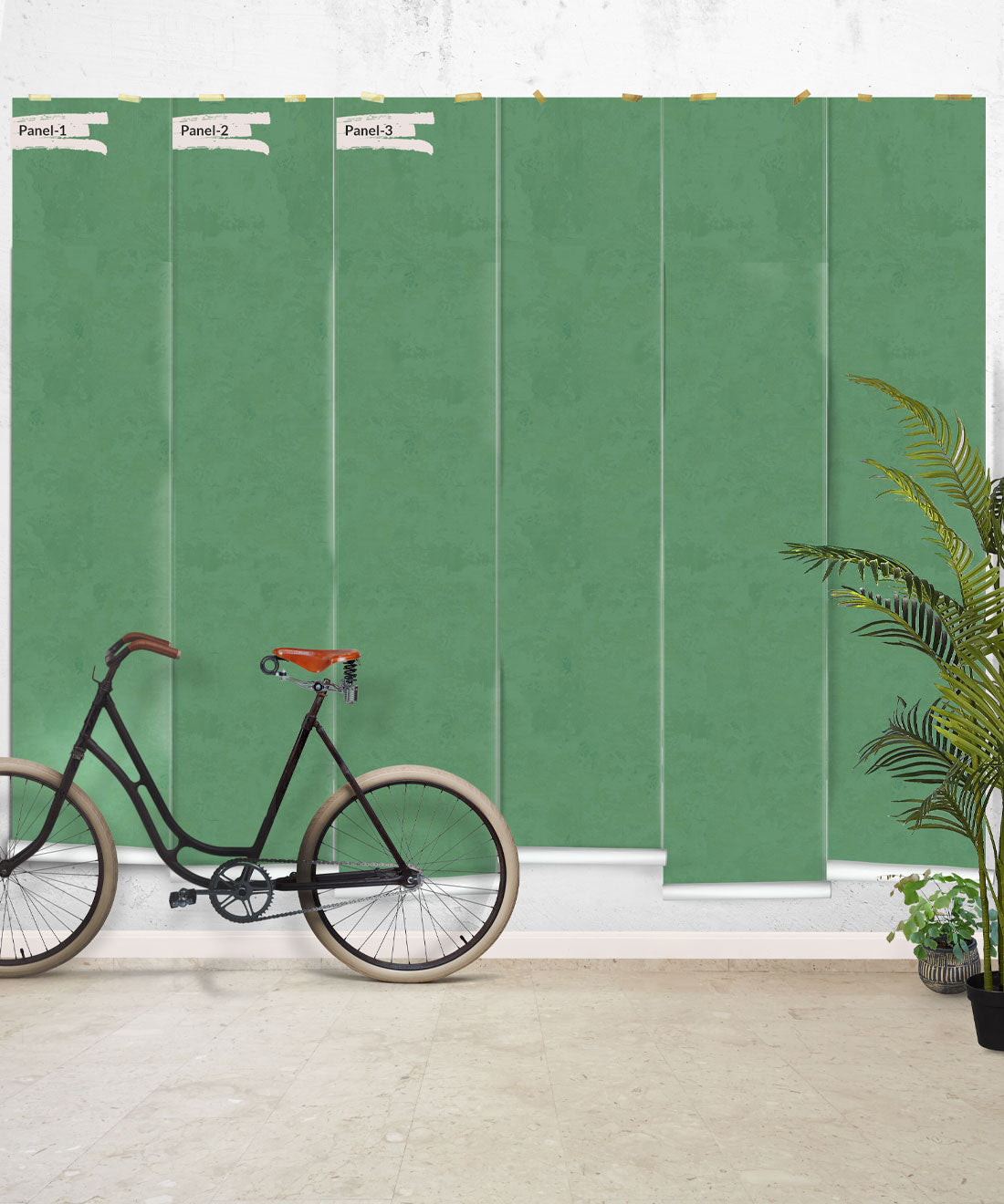 Toile de Fond Mural, Vert
