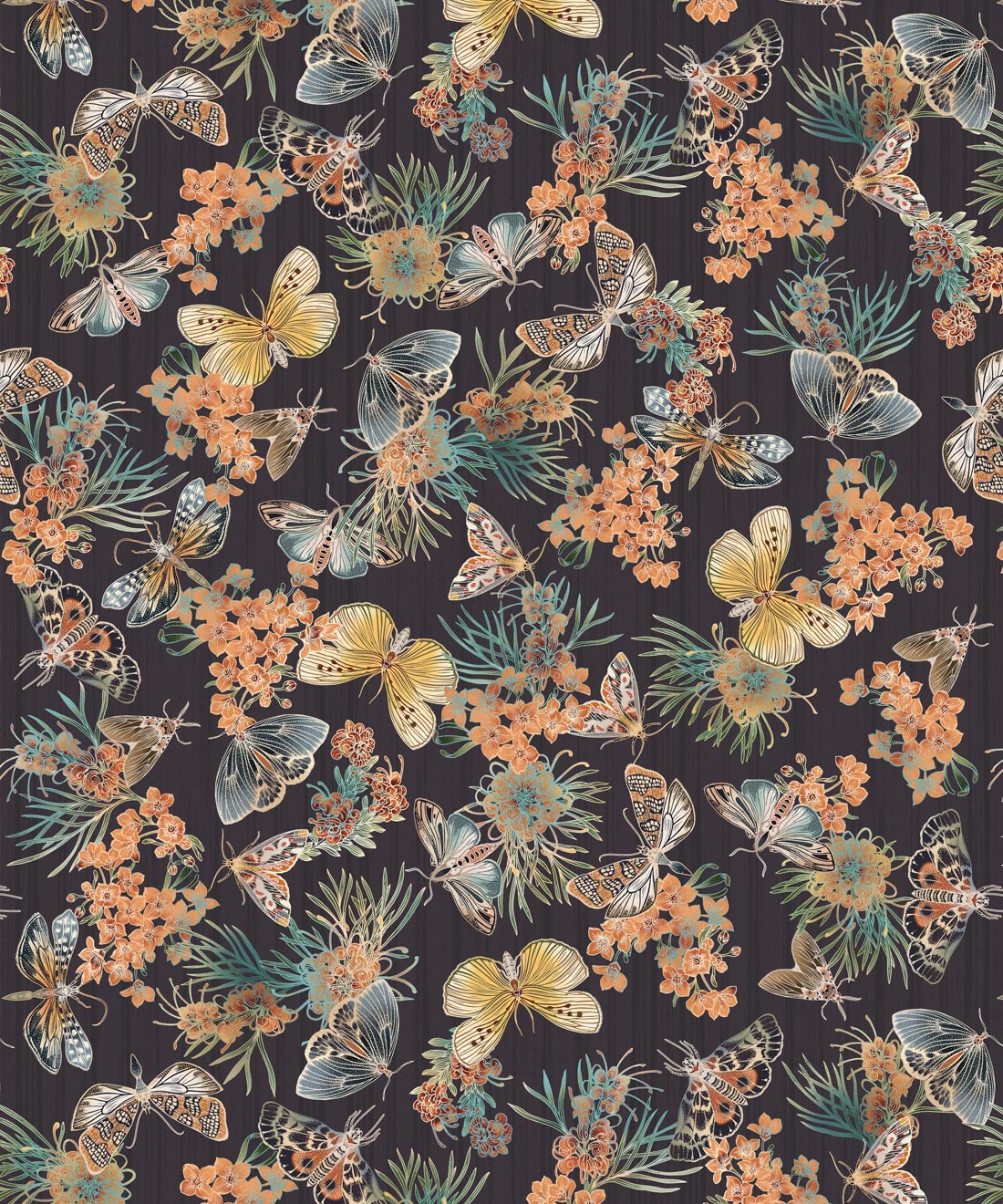 Moth Wallpaper, Night