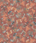 Moth Wallpaper, Rosewood