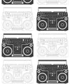 Boom Box Wallpaper, Original