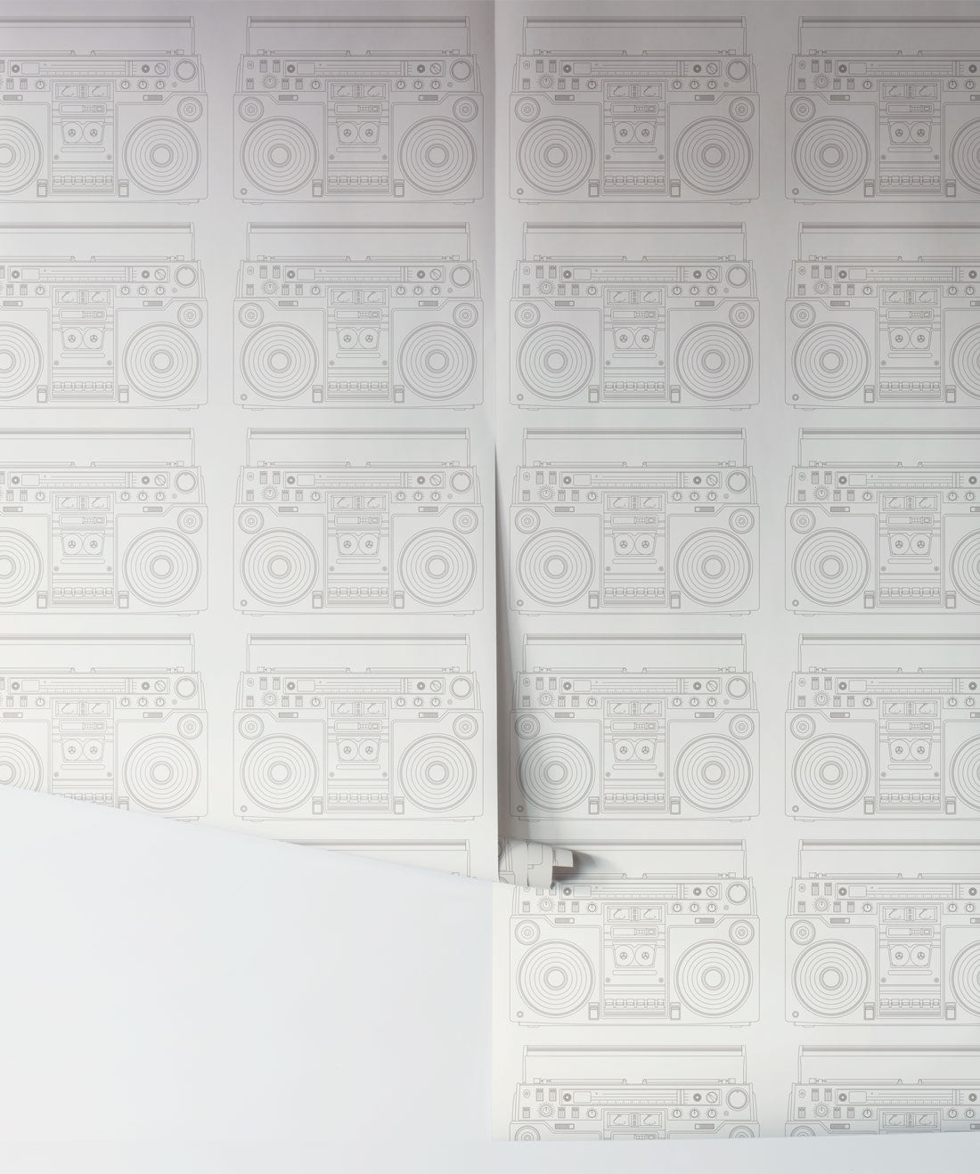 Boom Box Wallpaper, Retro