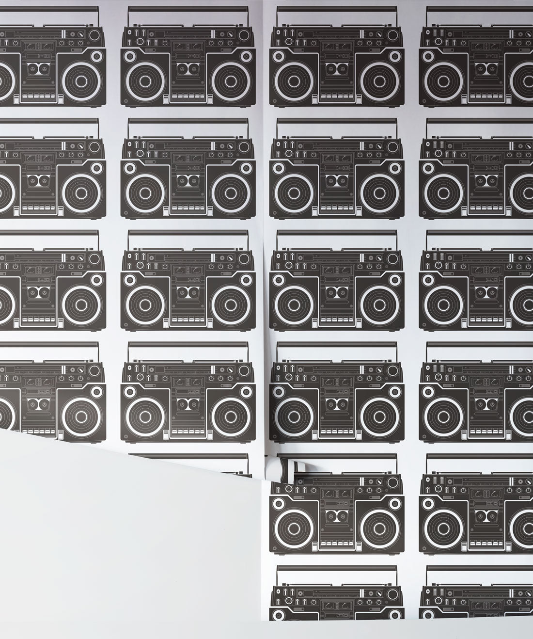 Boom Box Wallpaper, Solid