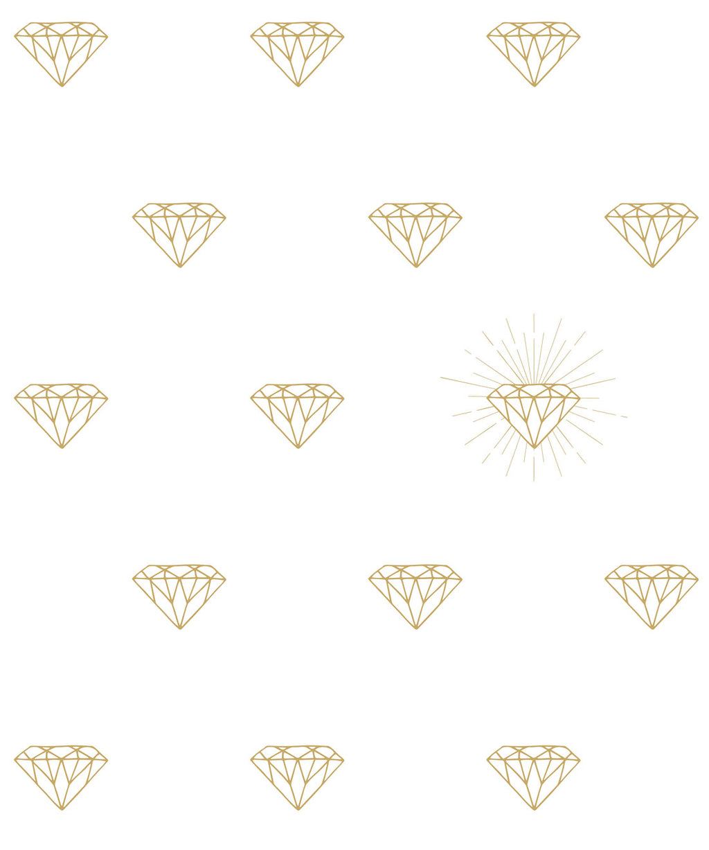 Gold Diamonds Wallpaper