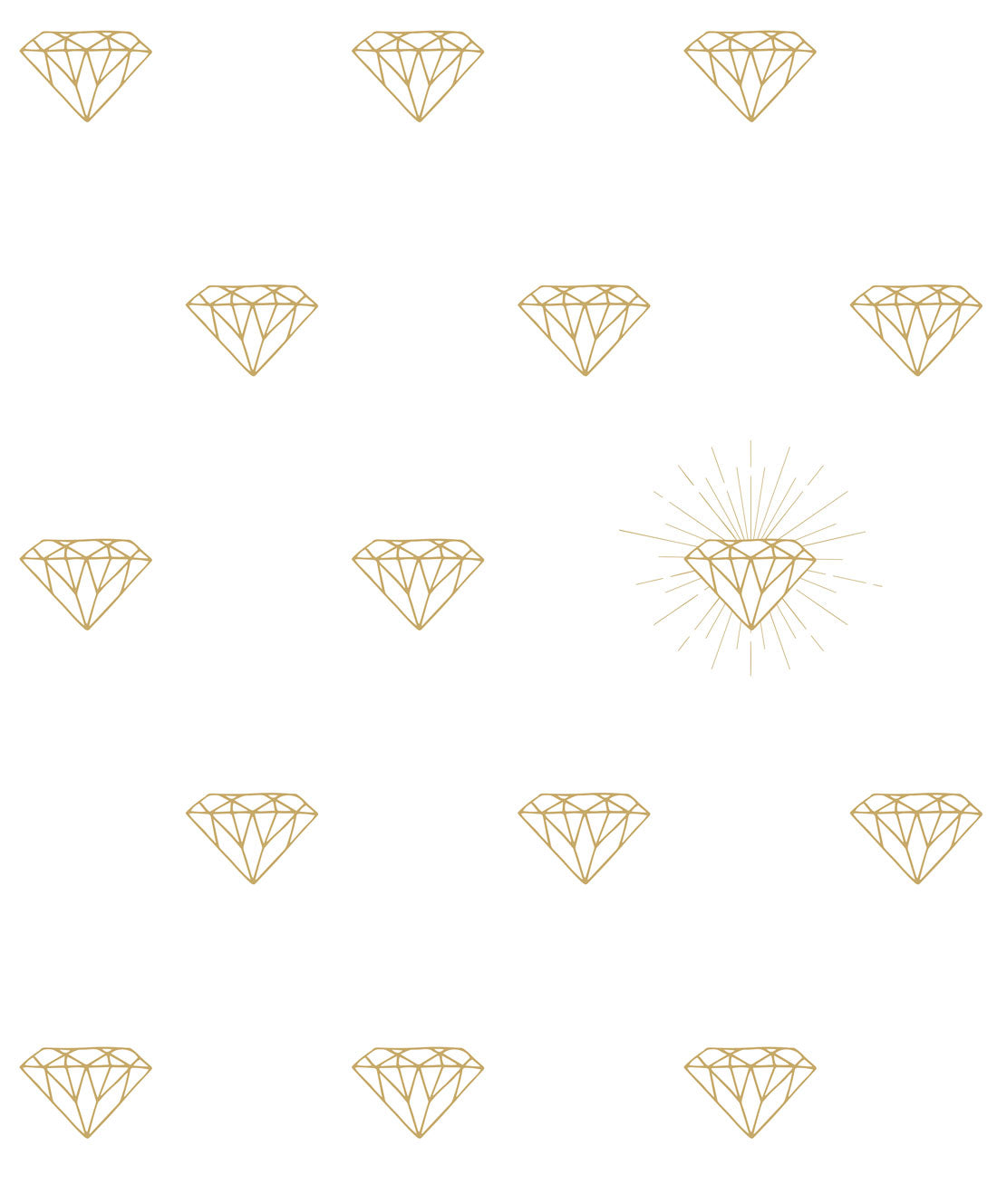 Gold Diamonds Wallpaper