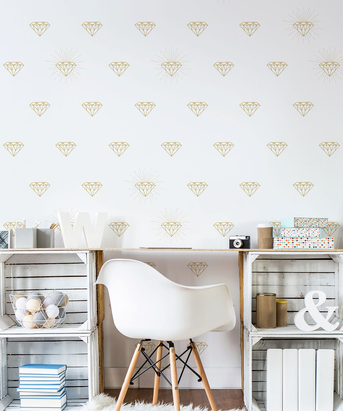 Gold Diamonds Wallpaper