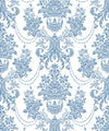 Imperial Wallpaper, Dusk Blue