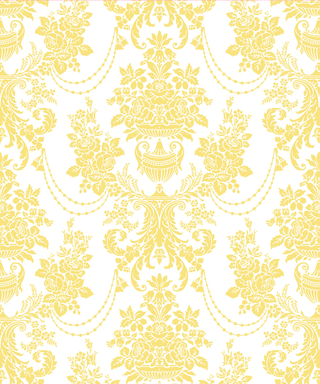 Imperial Wallpaper, Yellow