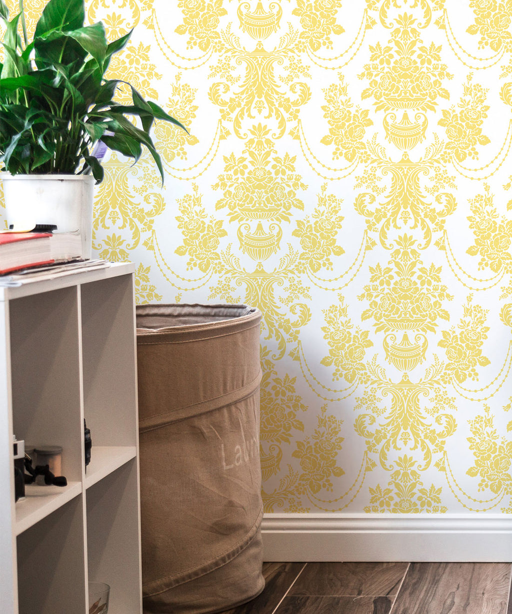 Imperial Wallpaper, Yellow