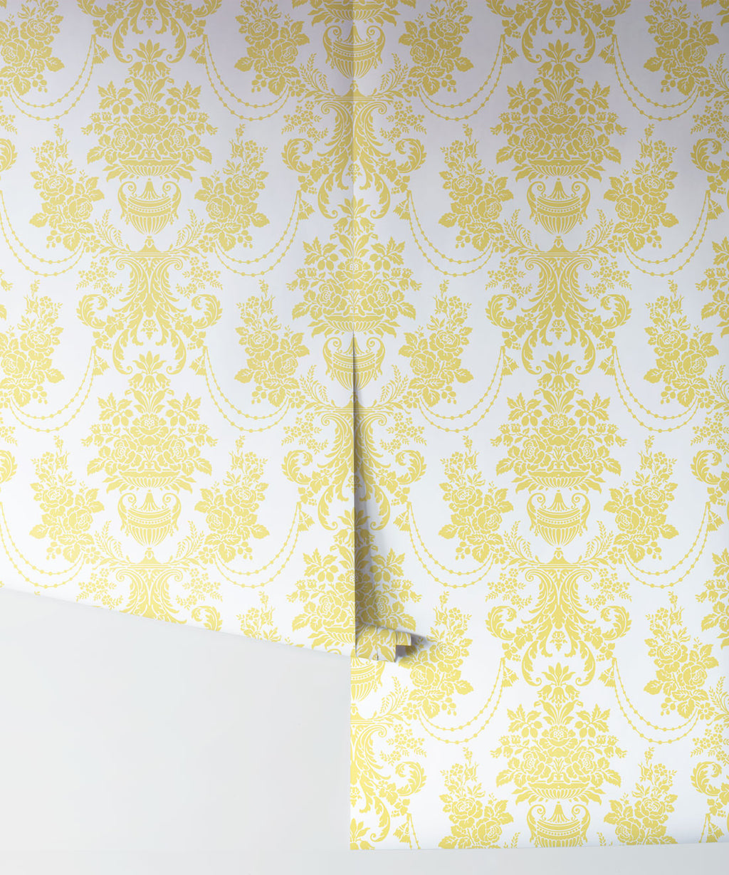 Imperial Wallpaper, Yellow
