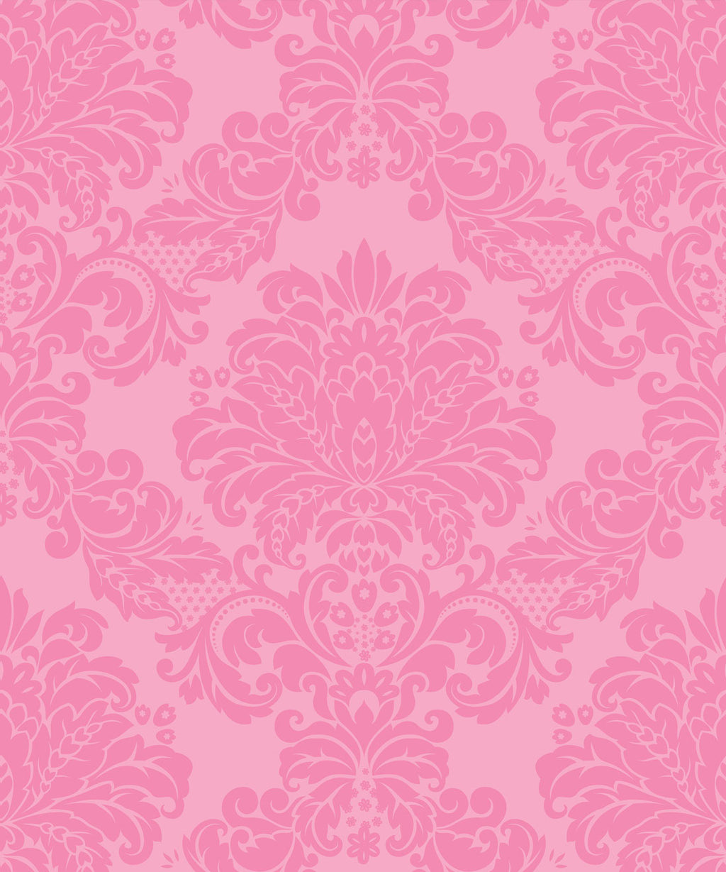 Pink Damask Wallpaper