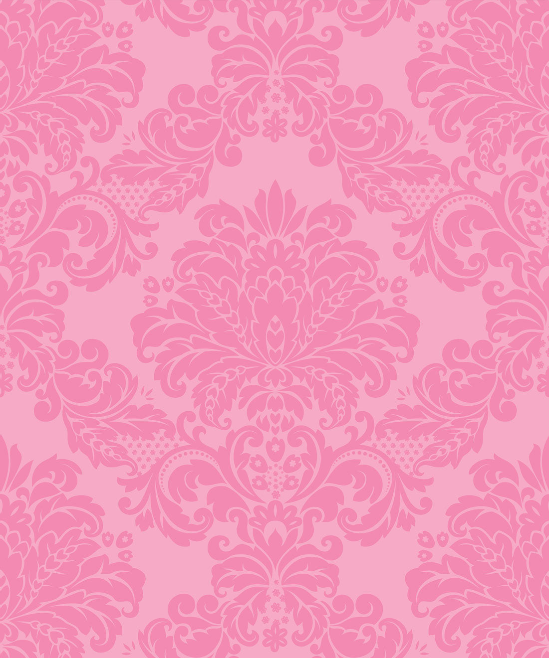 Pink Damask Wallpaper
