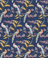 Birds Of Paradise Wallpaper, Evening Blue