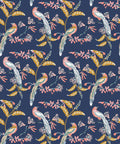 Birds Of Paradise Wallpaper, Evening Blue