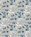 Birds Of Paradise Wallpaper, Grey
